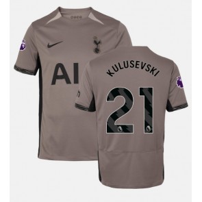 Tottenham Hotspur Dejan Kulusevski #21 Tredjetröja 2023-24 Kortärmad